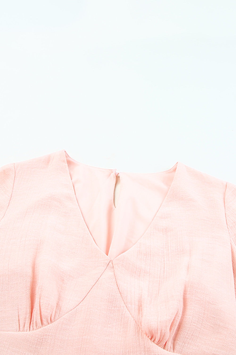 Multicolor Frill Tiered Colorblock Casual A-line Dress