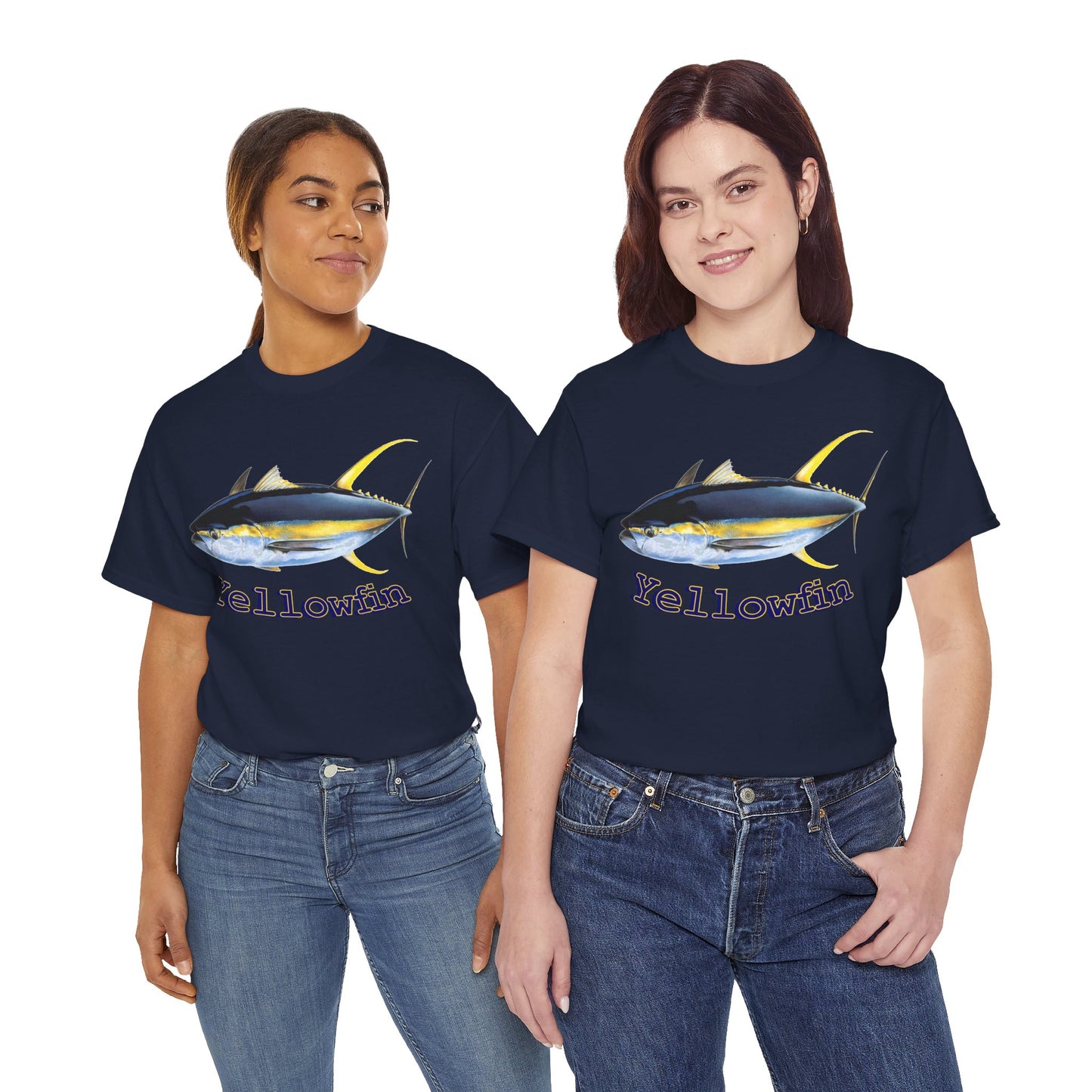 Yellowfin Tuna - Perfect for Fishing Enthusiasts - Hurts Shirts Collection