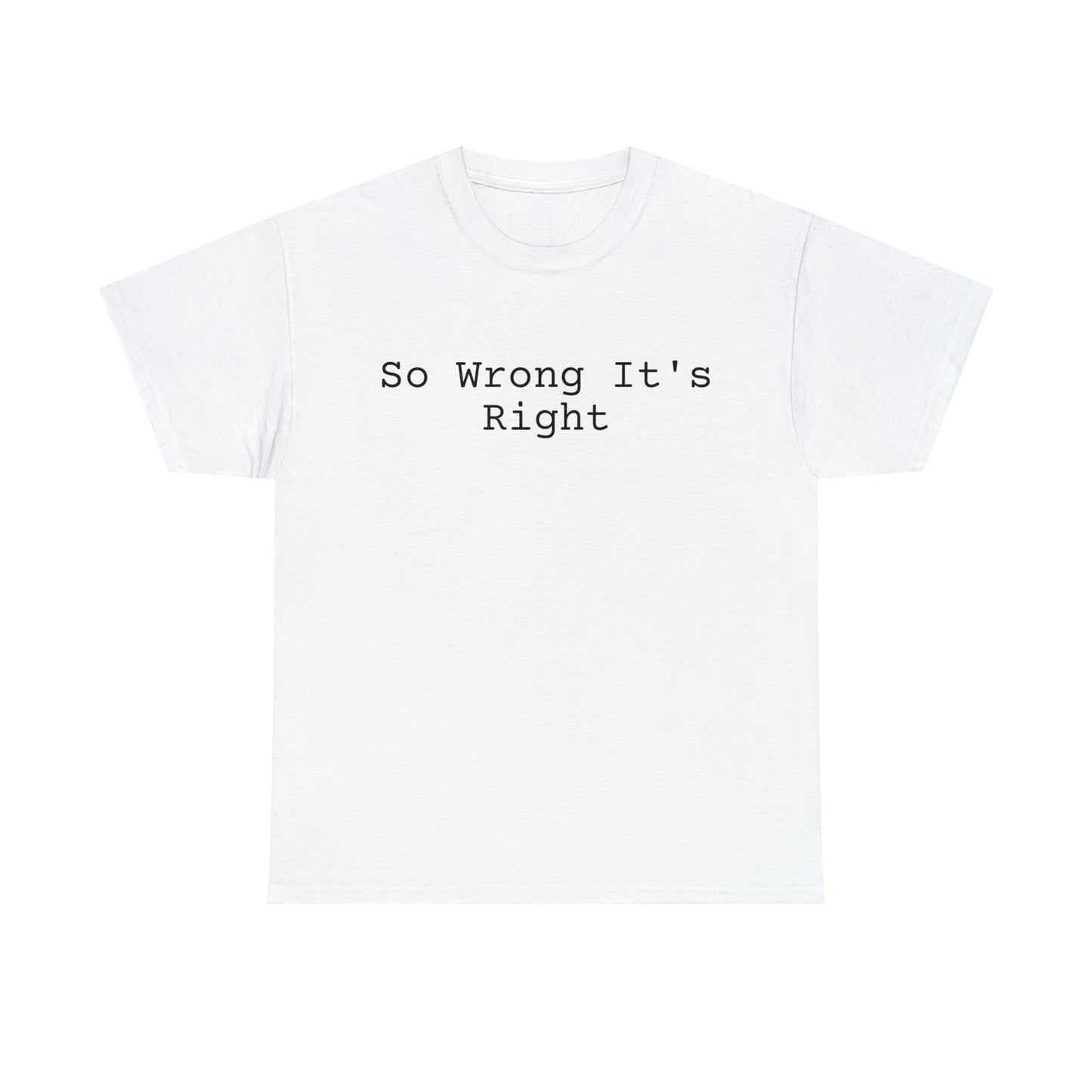 So Wrong It's Right - Hurts Shirts Collection