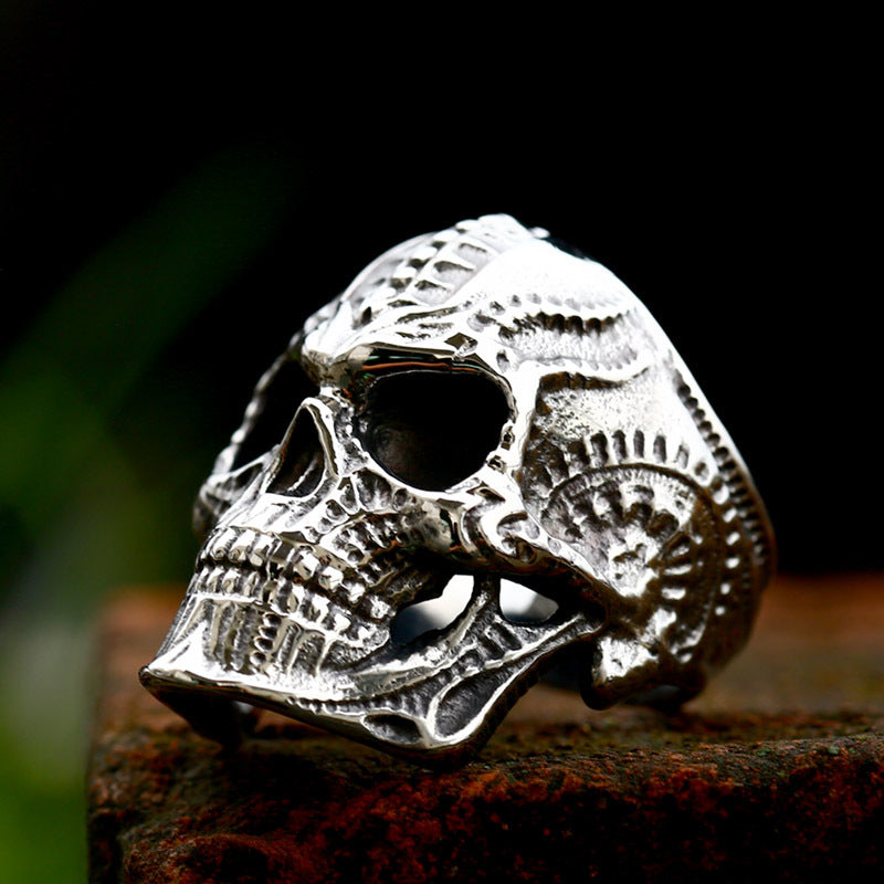 Allien Skull Ring