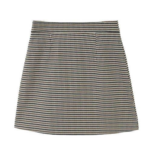 Women's Plaid A-Line Skirt