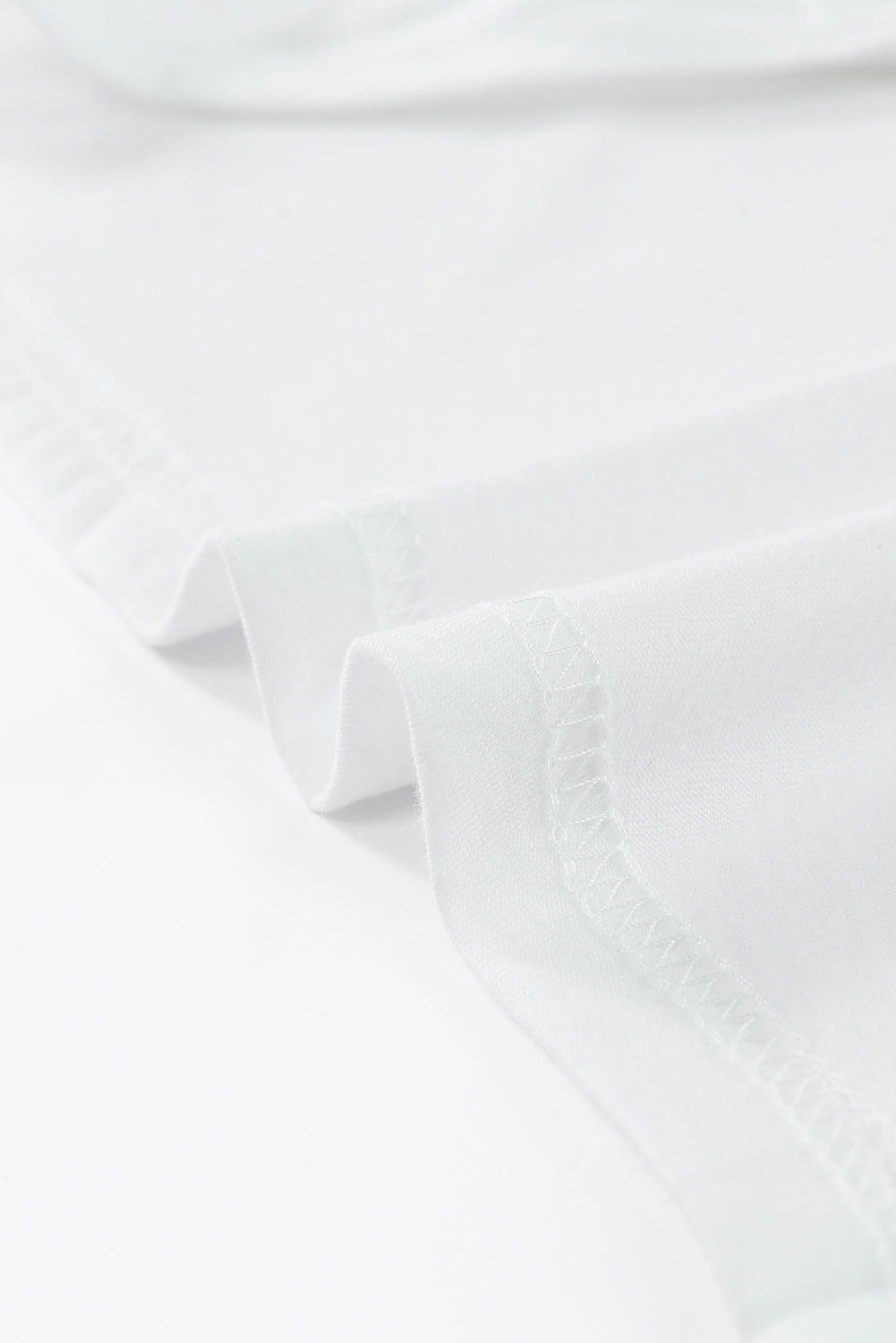 White HELLO Fall Pumpkin Print Graphic Tee