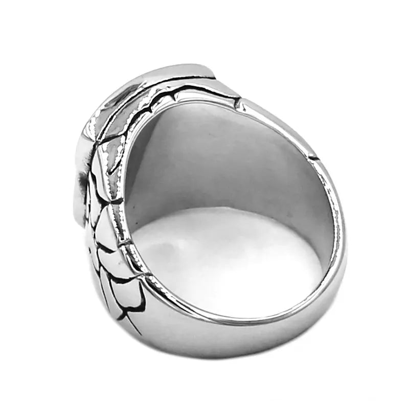 The 101st Airborne Screaming Eagles Ring Biker Rings