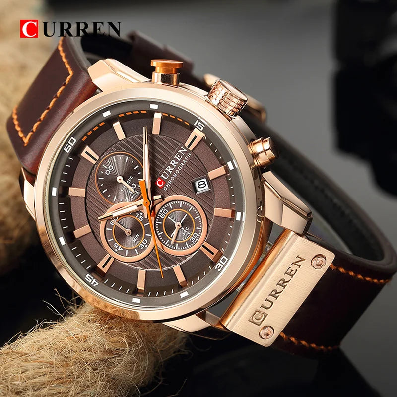 Luxury Chronograph Quartz Watch for Men
