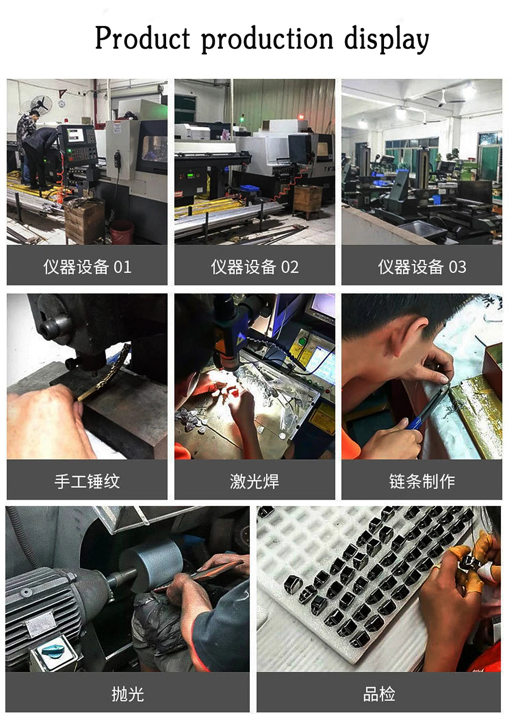 Black Stone Biker Rings