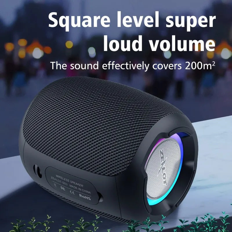 ZEALOT S53 Mini Waterproof Bluetooth Speaker