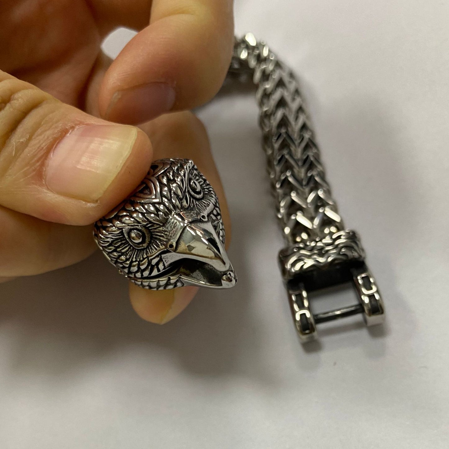 Men's Eagle Head Bracelet