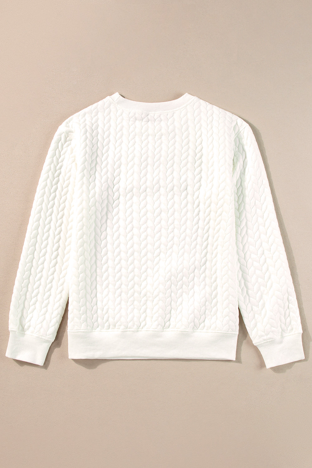 Black Merry and Bright Quilted Sweatshirt