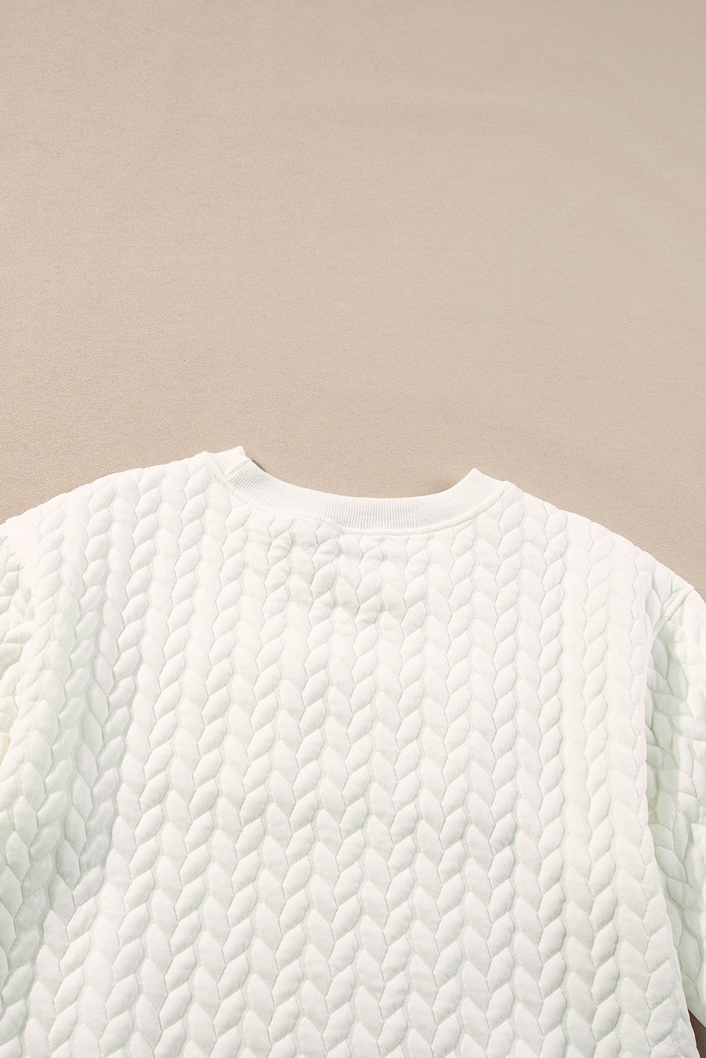 Black Merry and Bright Quilted Sweatshirt