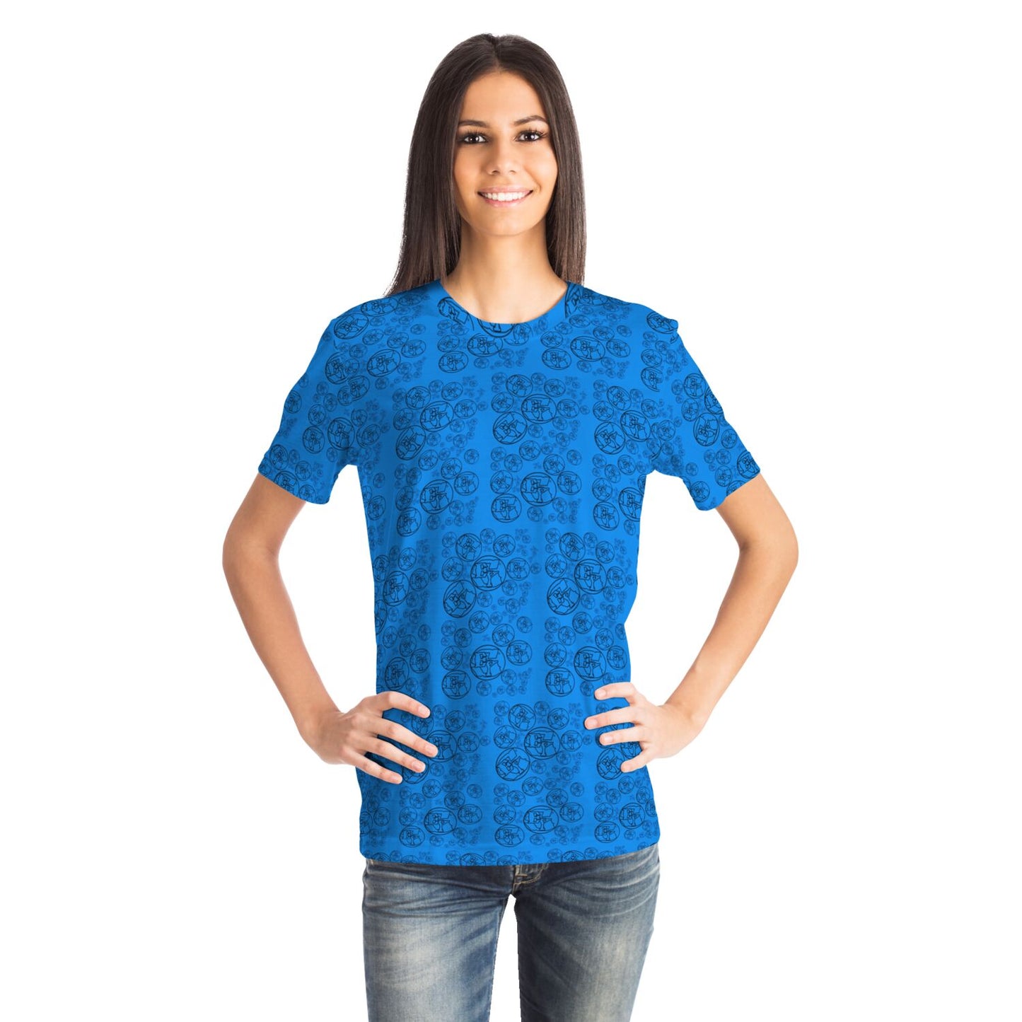 Express Your Shirts Pattern Logo T-Shirt Designer Series