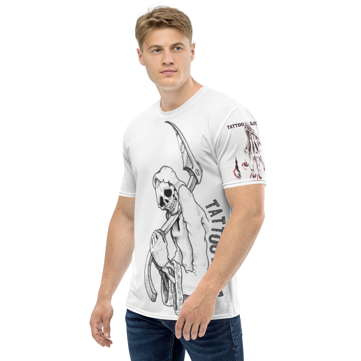 TATTOO LIFE -Grim Reaper All Over Print