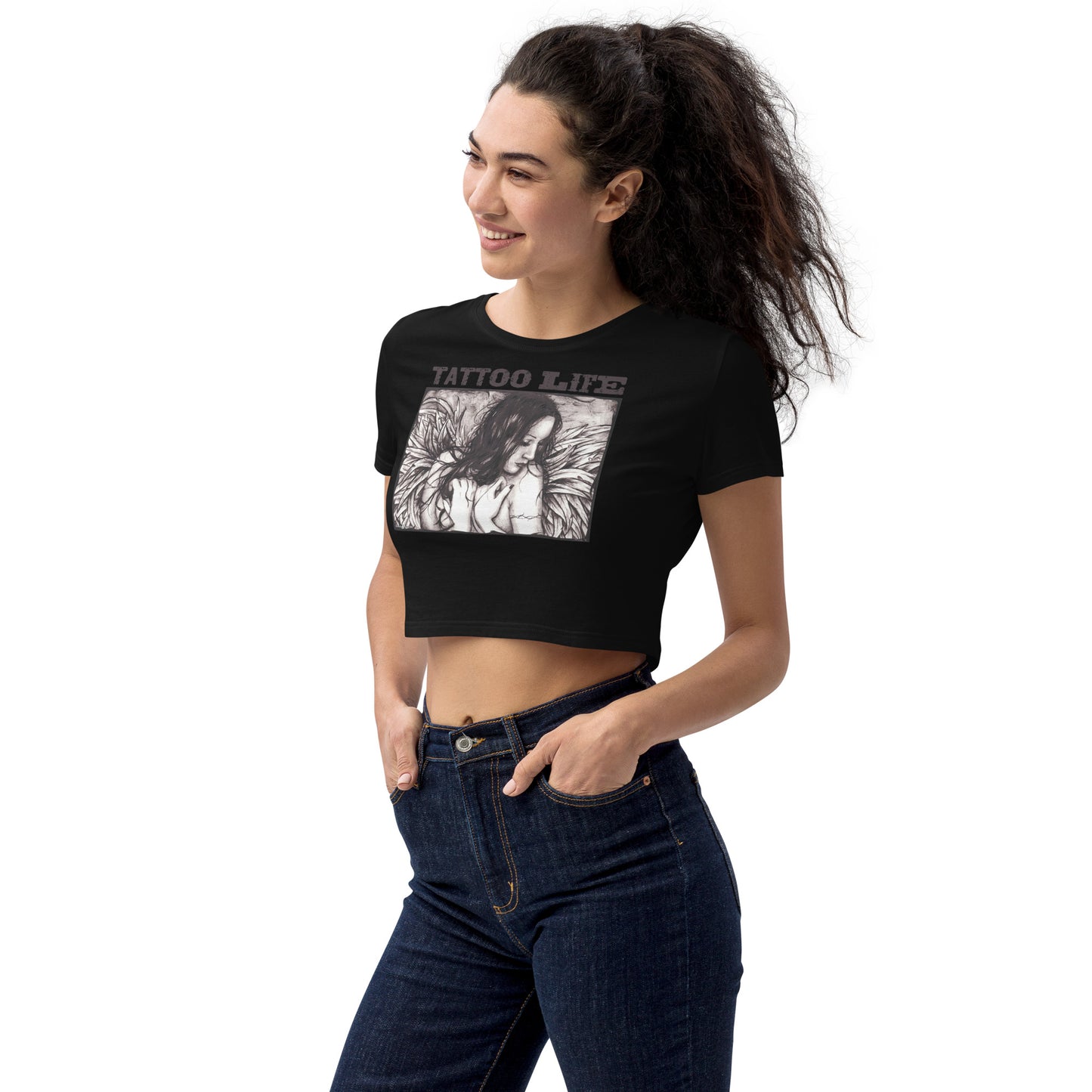 TATTOO LIFE - Fairy Girl 2 (Crop Top)