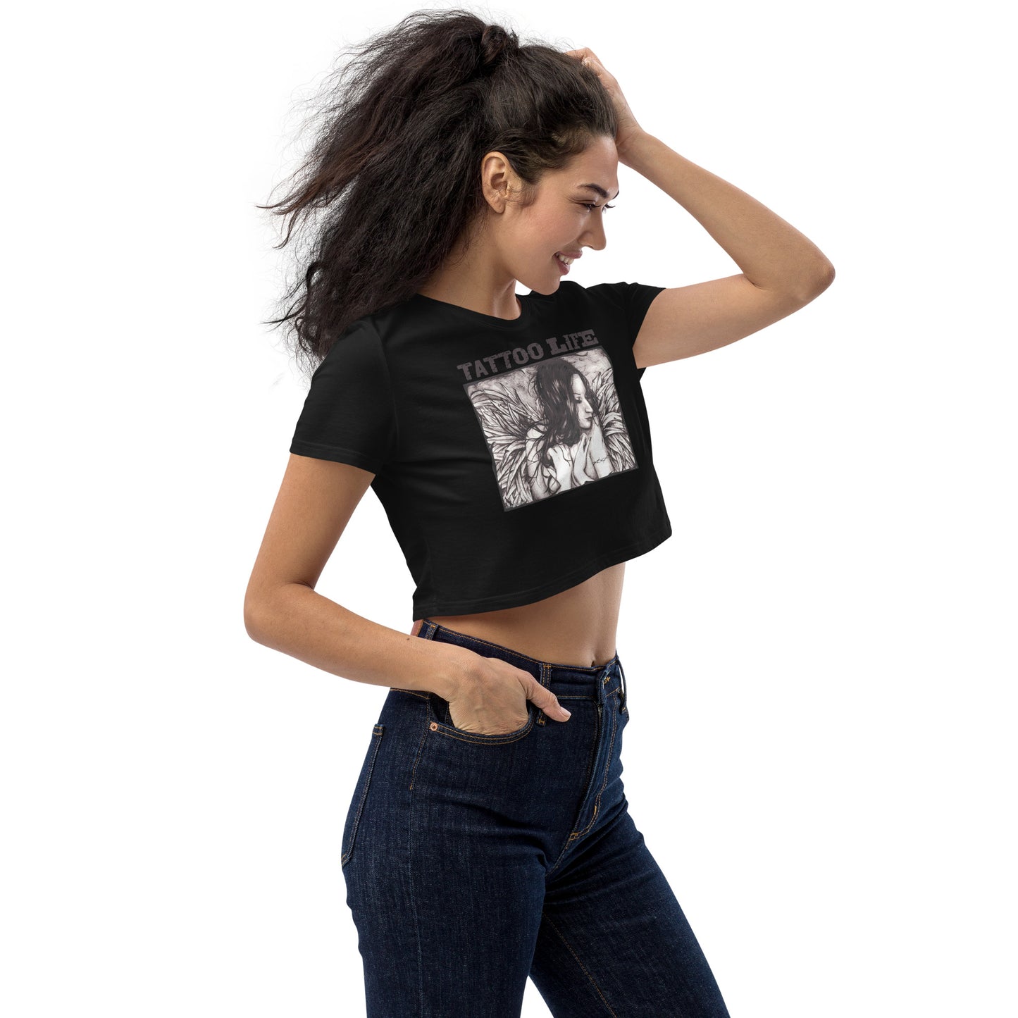 TATTOO LIFE - Fairy Girl 2 (Crop Top)