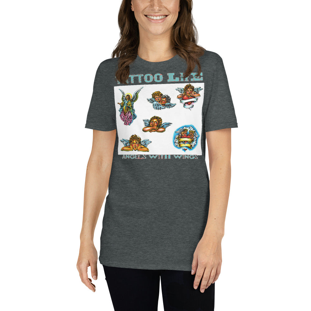 TATTOO LIFE - Angels with Wings (Gildan 64000) Unisex T-Shirt