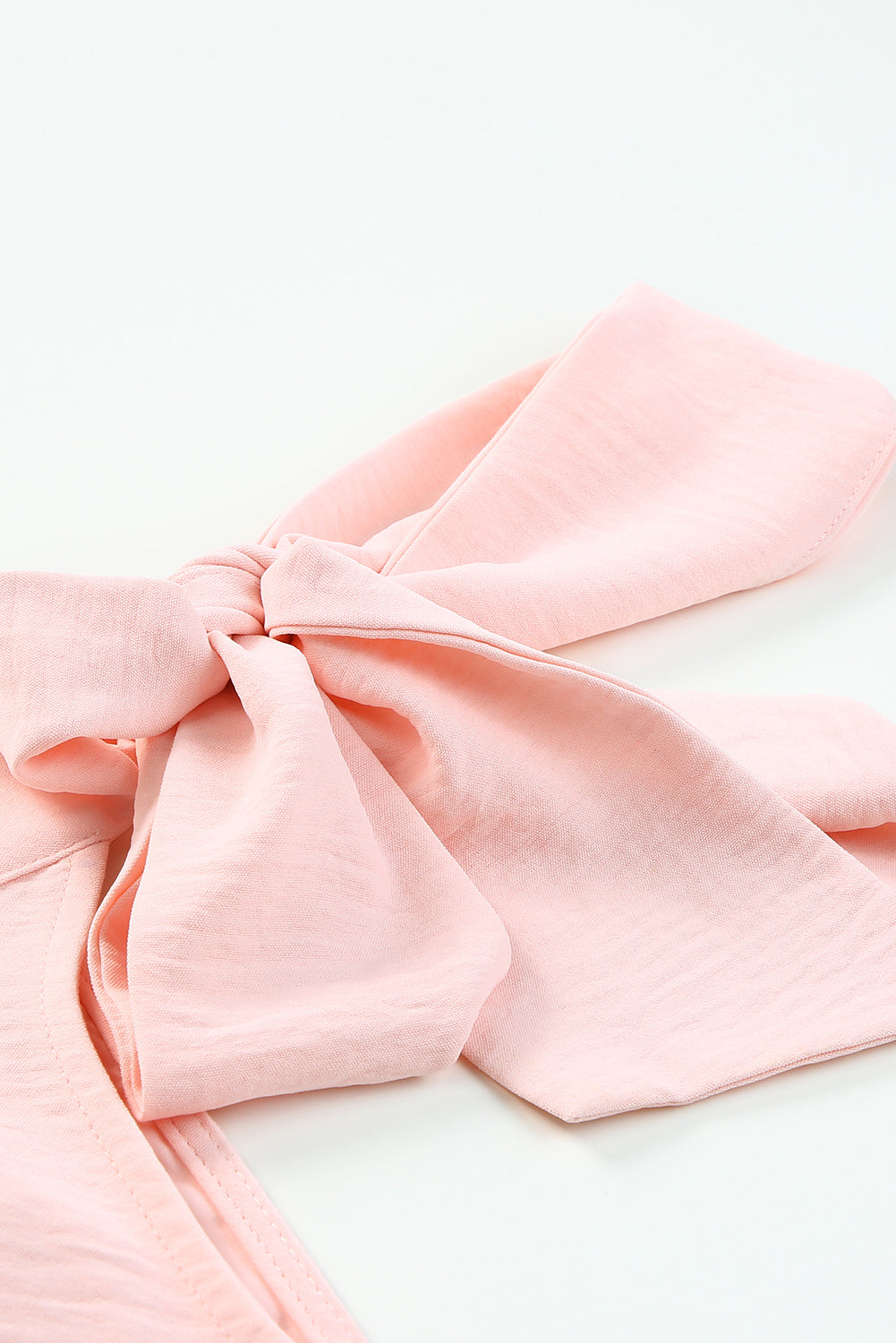 Casual Sleeveless One Shoulder Silk Top