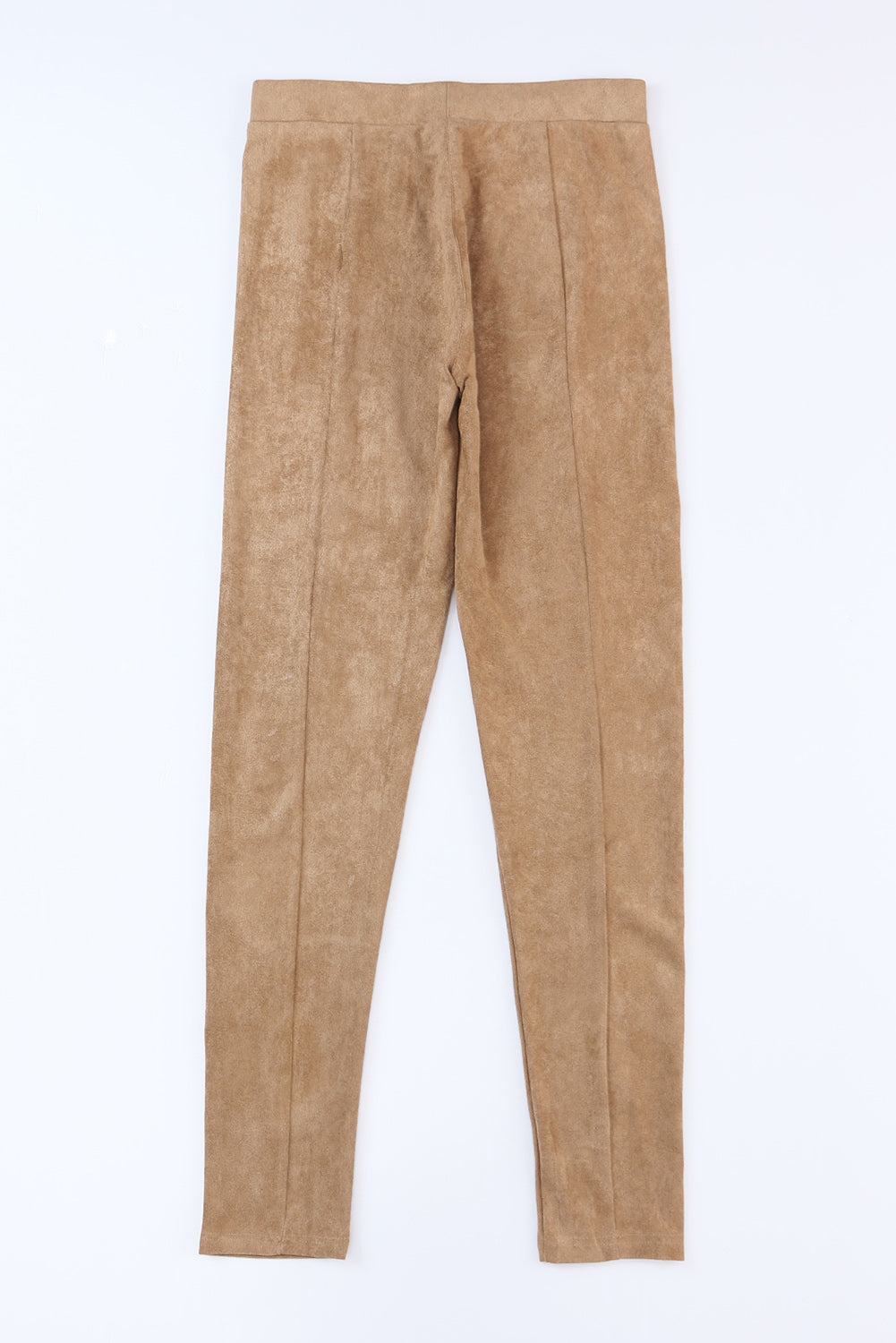Jungle Mid Rise Faux Suede Skinny Leggings