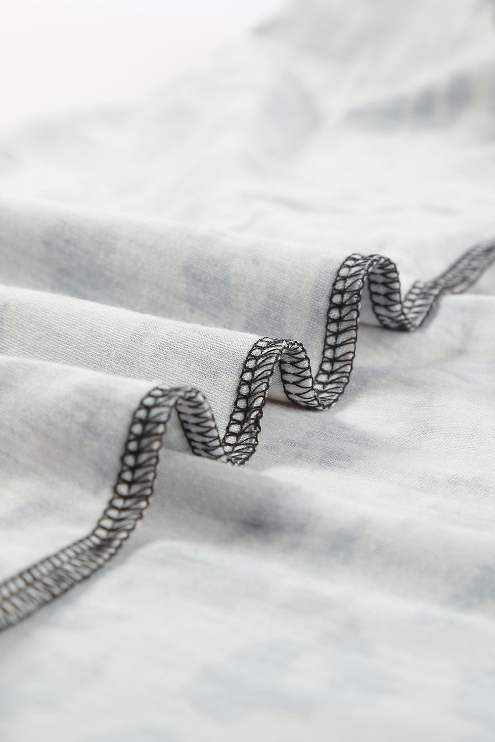 Striped Shirt Lace Trim V Neck T Shirt