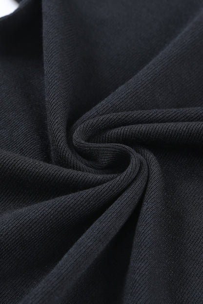 Solid Slash Cutout Summer Sleeveless Top