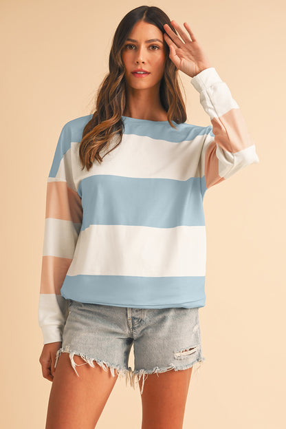 Colorblock Drop Sleeve Top