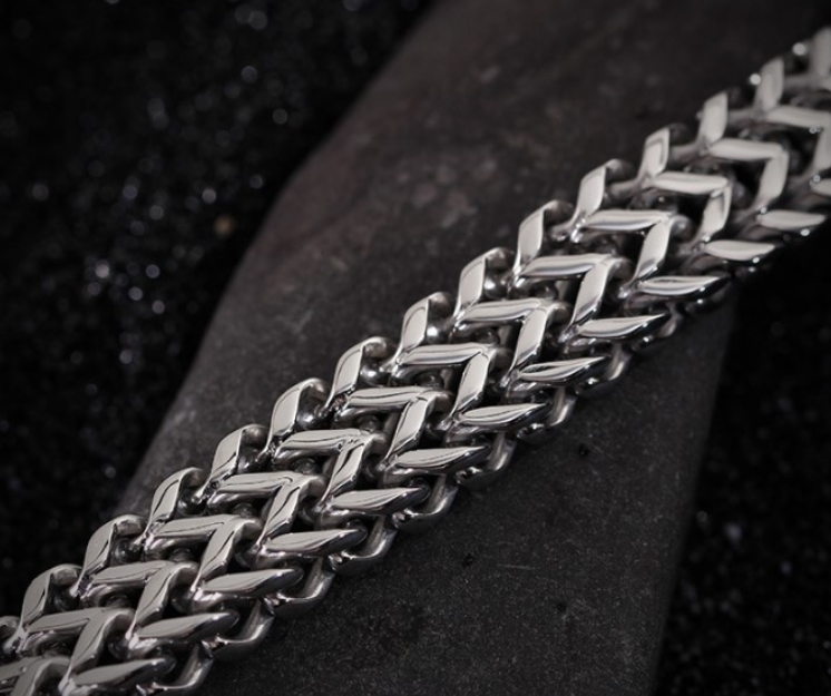 Men's Double Dragon Bracelet