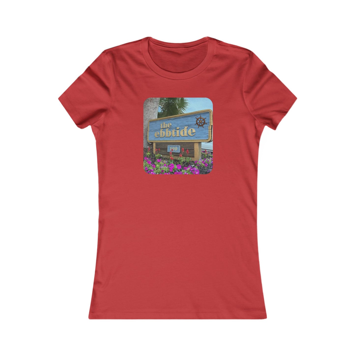 Ladies Ebbtide Beach Style Comfy Tee - Hurtz Shirtz Collection