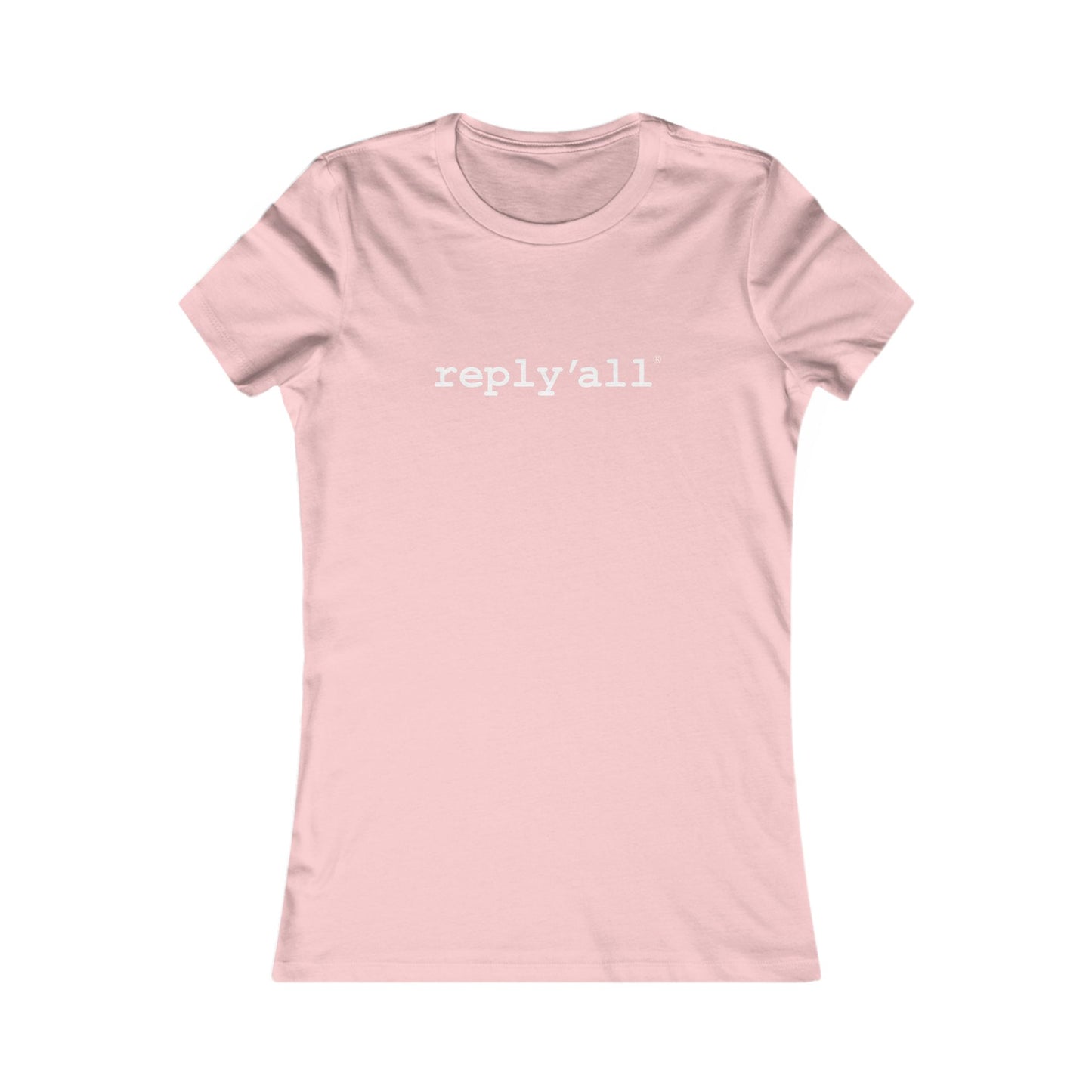 reply all (White Letters Ladies) - Hurtz Shirtz Collection