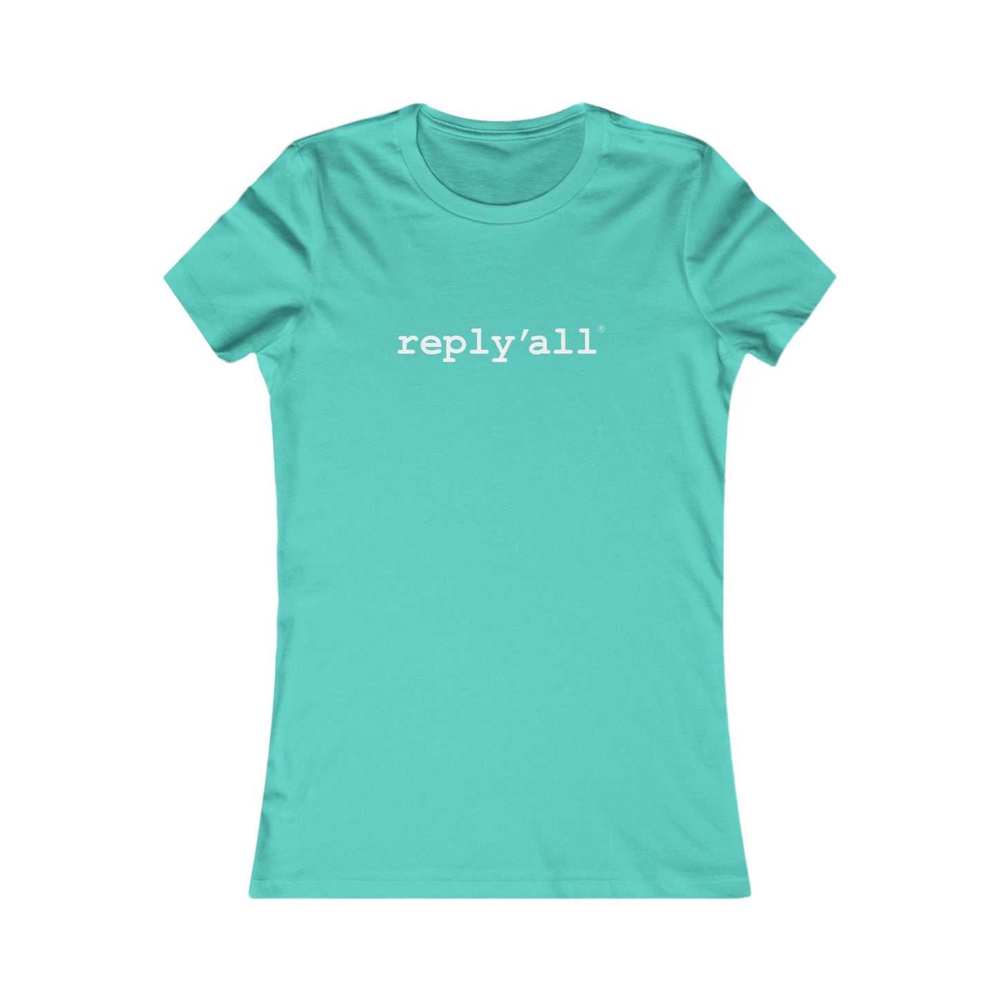 reply all (White Letters Ladies) - Hurtz Shirtz Collection