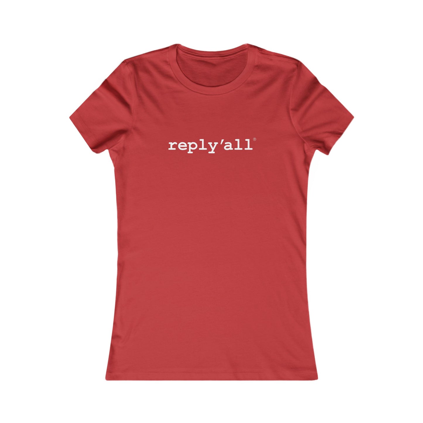 reply all (White Letters Ladies) - Hurtz Shirtz Collection