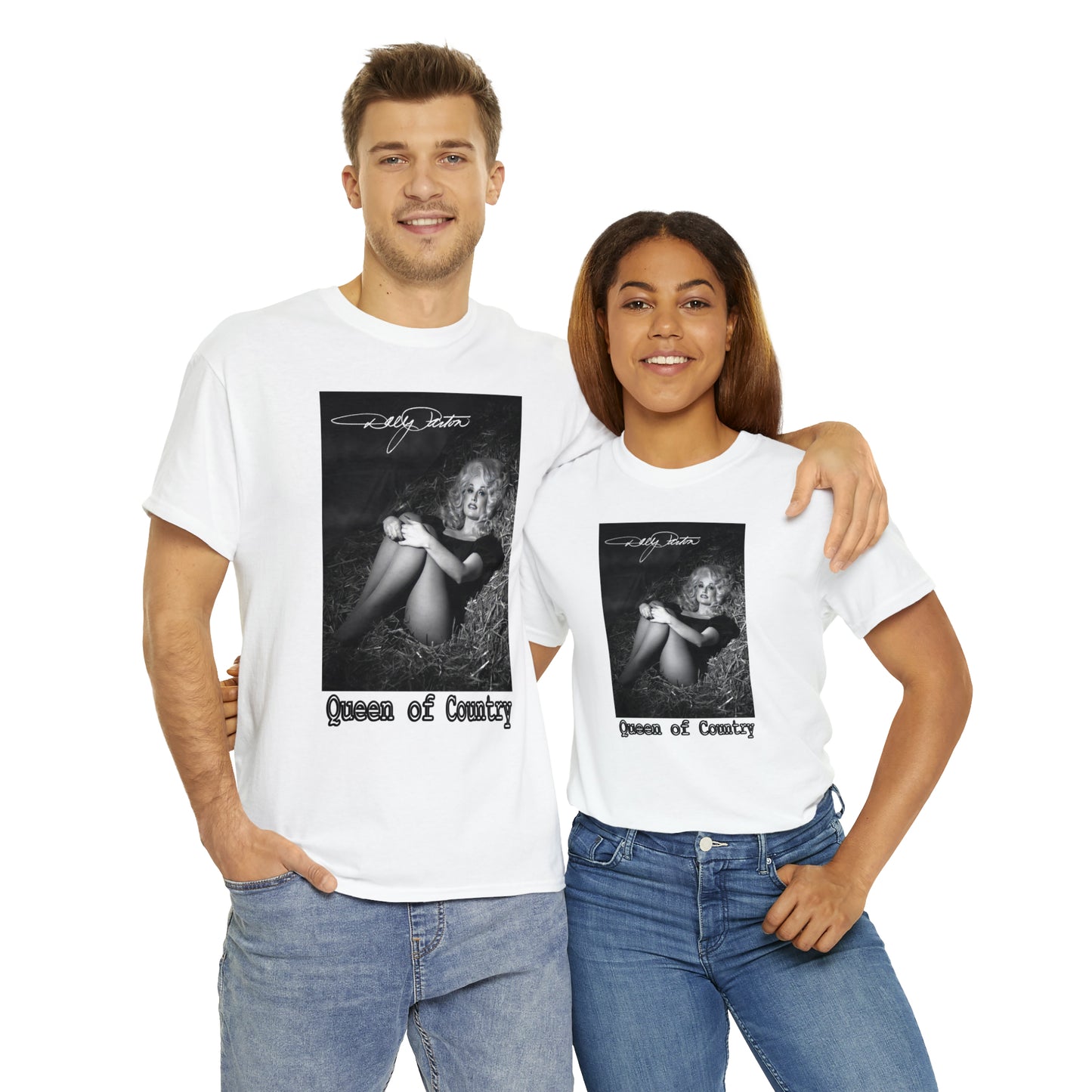Queen of Country (black shirt) - Hurts Shirts Collection