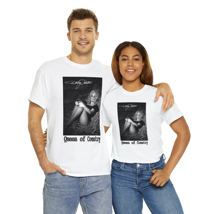 Queen of Country (black shirt) - Hurts Shirts Collection