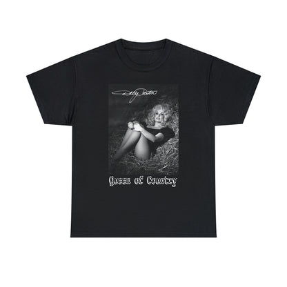 Queen of Country (black shirt) - Hurts Shirts Collection