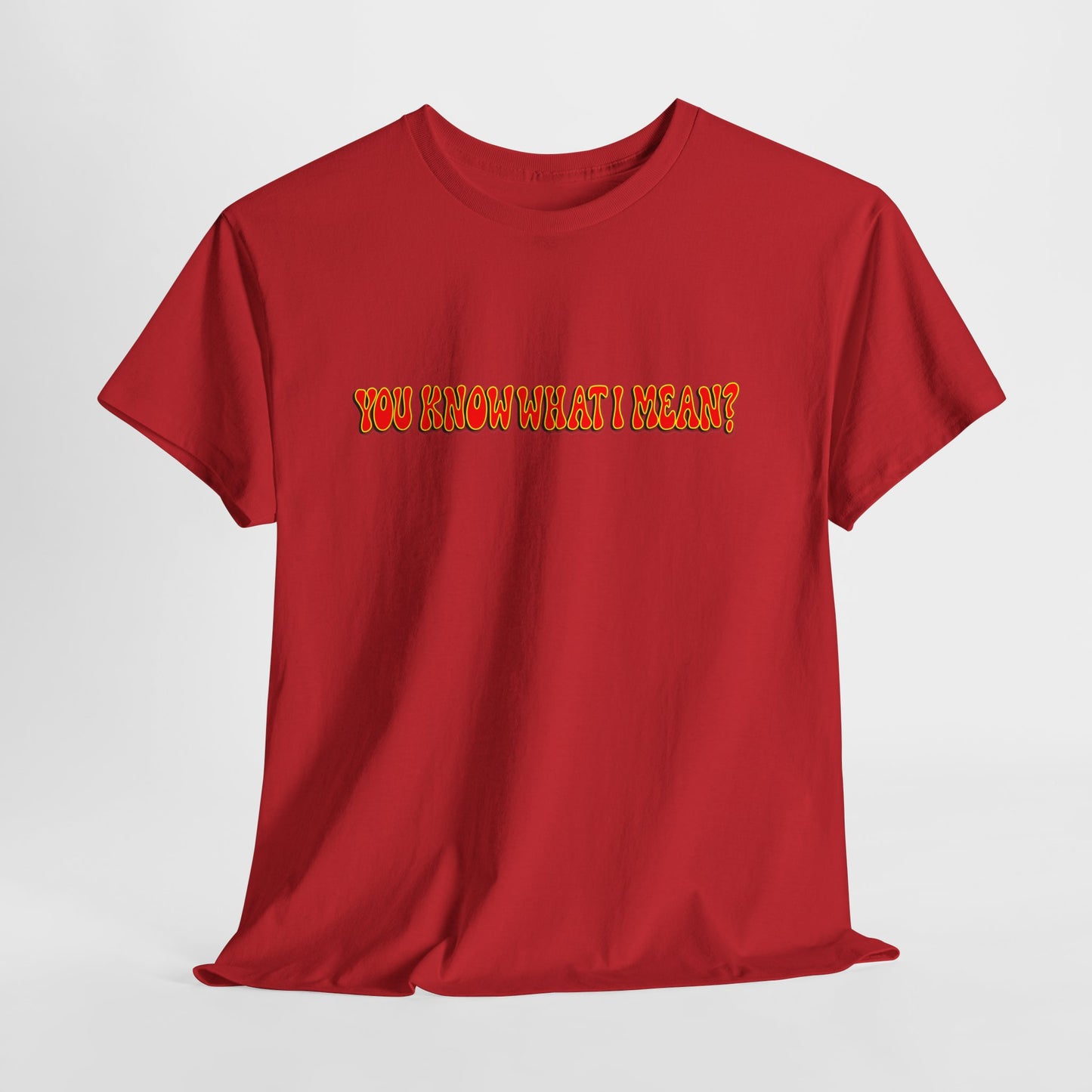 "You Know What I Meant" Graphic Tee – Funny Retro - Hurtz Shirtz Collection