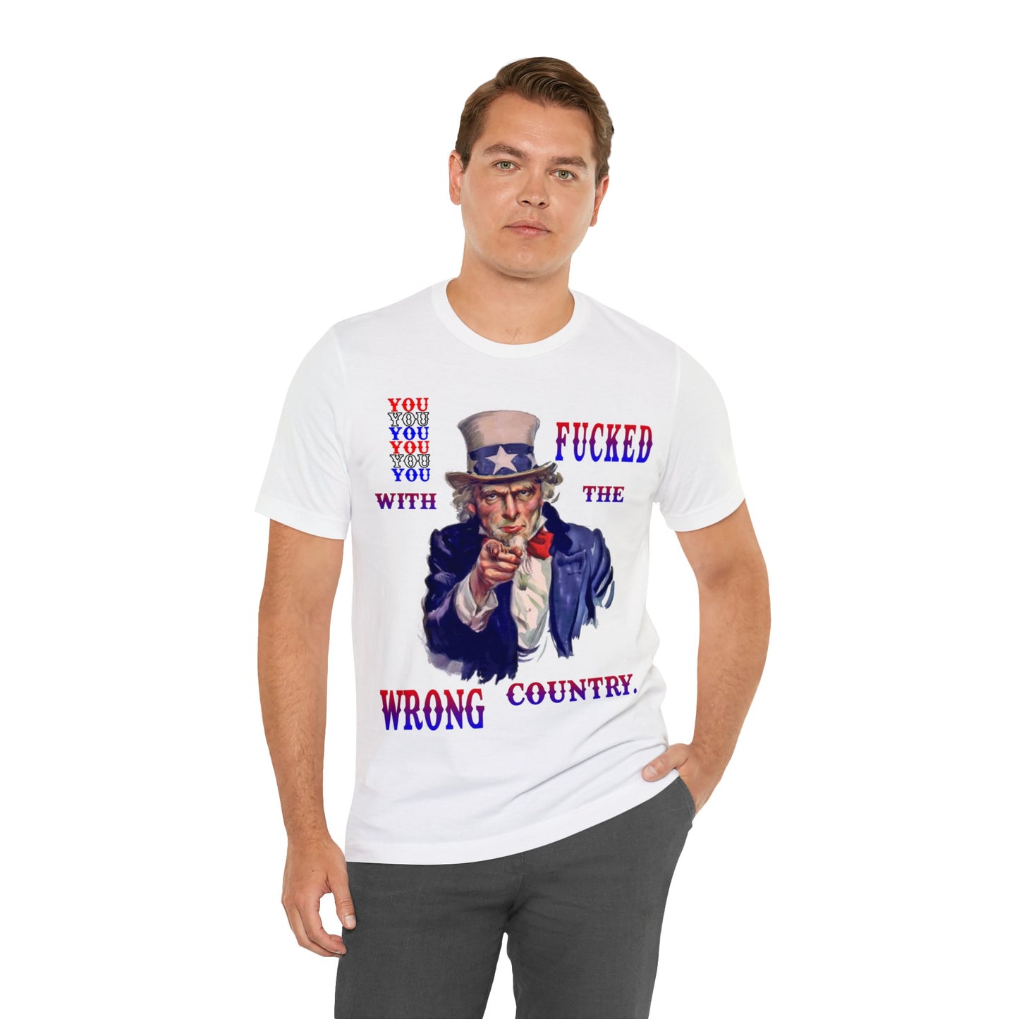 You Fucked with the wrong country. - Hurts Shirts Collection