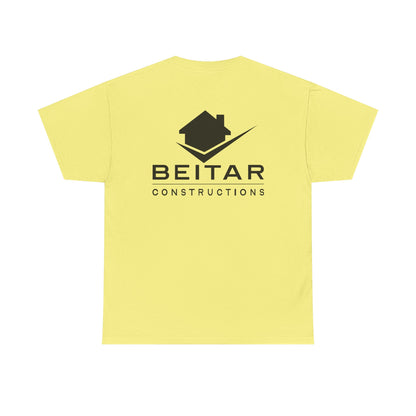 BEITAR Constructions Yellow Shirt Black Logo T-Shirt