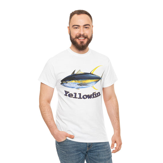 Yellowfin Tuna - Perfect for Fishing Enthusiasts - Hurts Shirts Collection