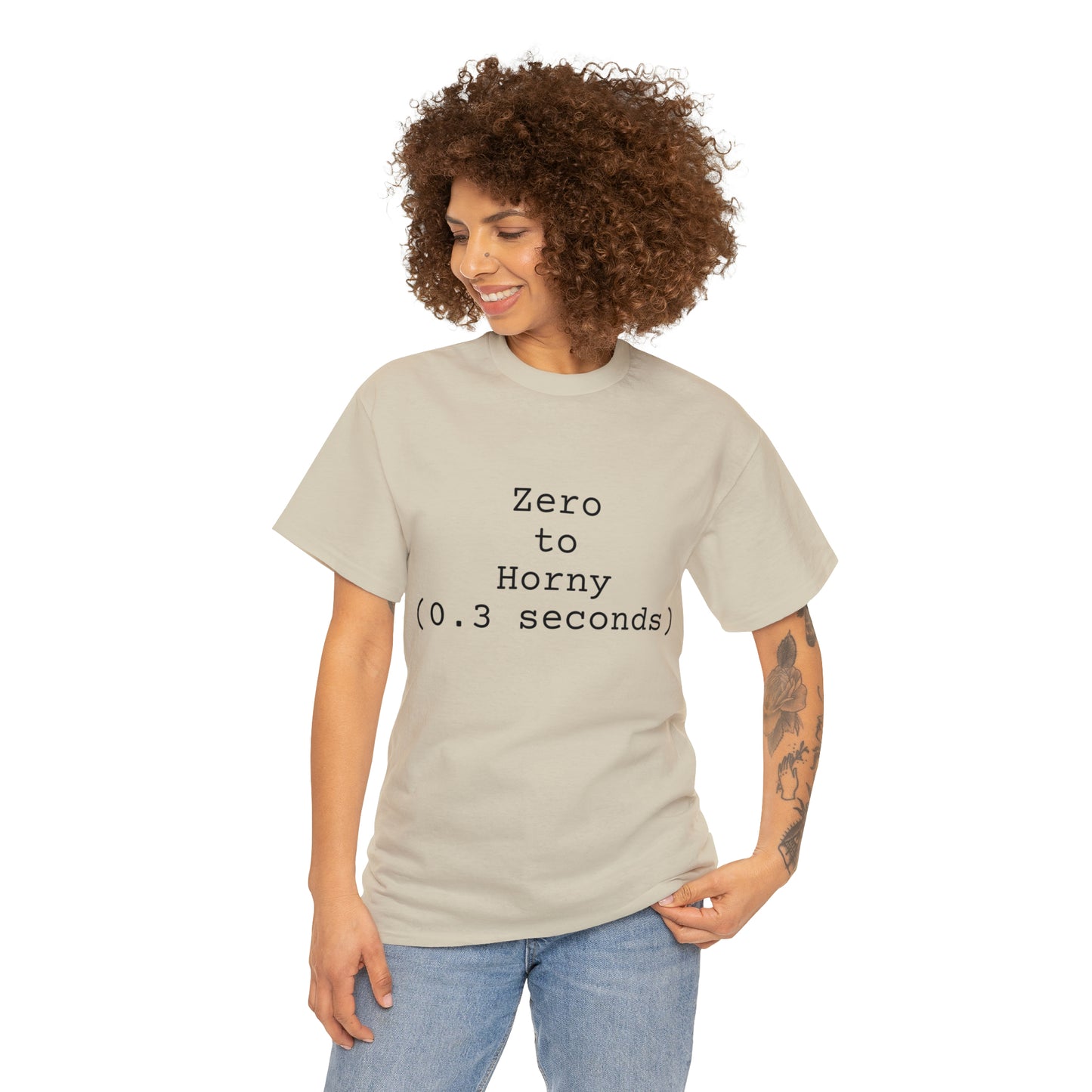 Zero to Horny (0.3 seconds) - Hurts Shirts Collection