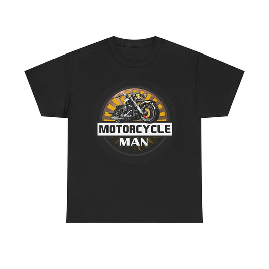 Motorcycle Man T‑Shirt - Hurtz Shirtz Collection