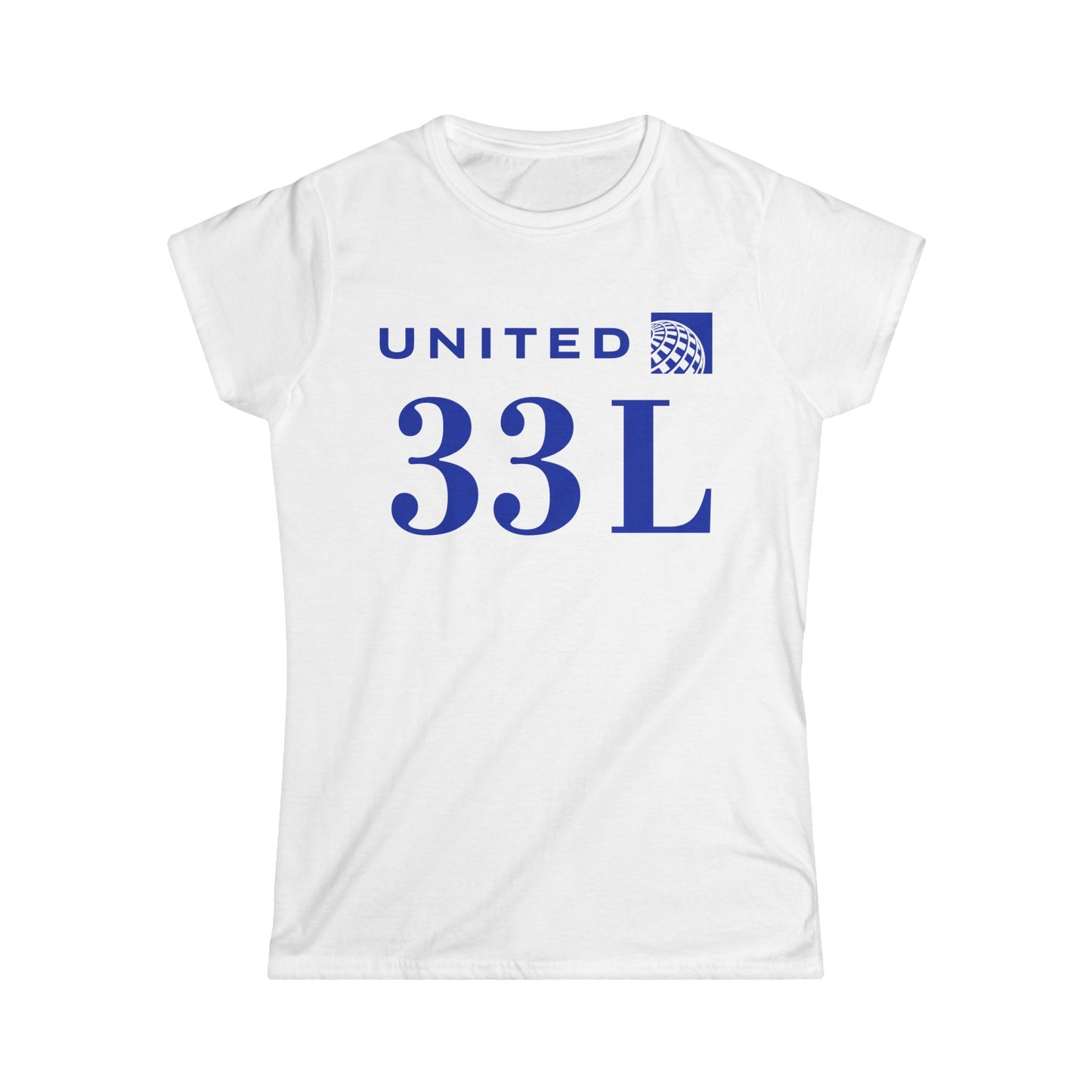 United 33L Women's Softstyle Tee - Comfortable Everyday Wear