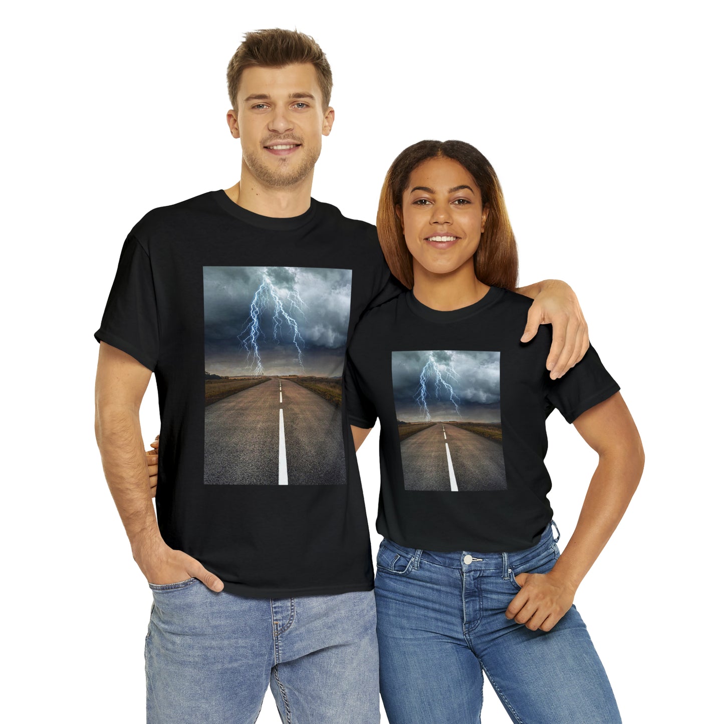 Highway Lightning Strike - Hurts Shirts Collection