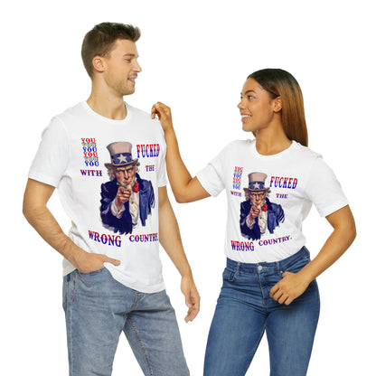 You Fucked with the wrong country. - Hurts Shirts Collection