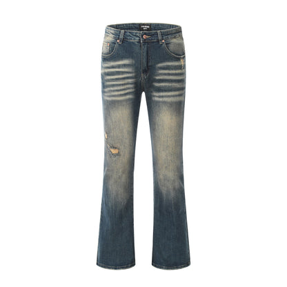 Straight National Fashion American Retro Skinny Jeans