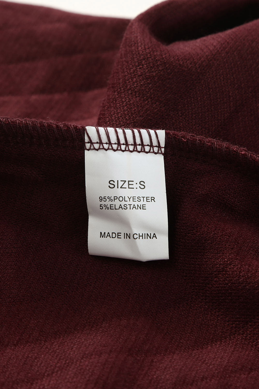 Plaid Geometric Texture Trim Buttons Neck Sweatshirt