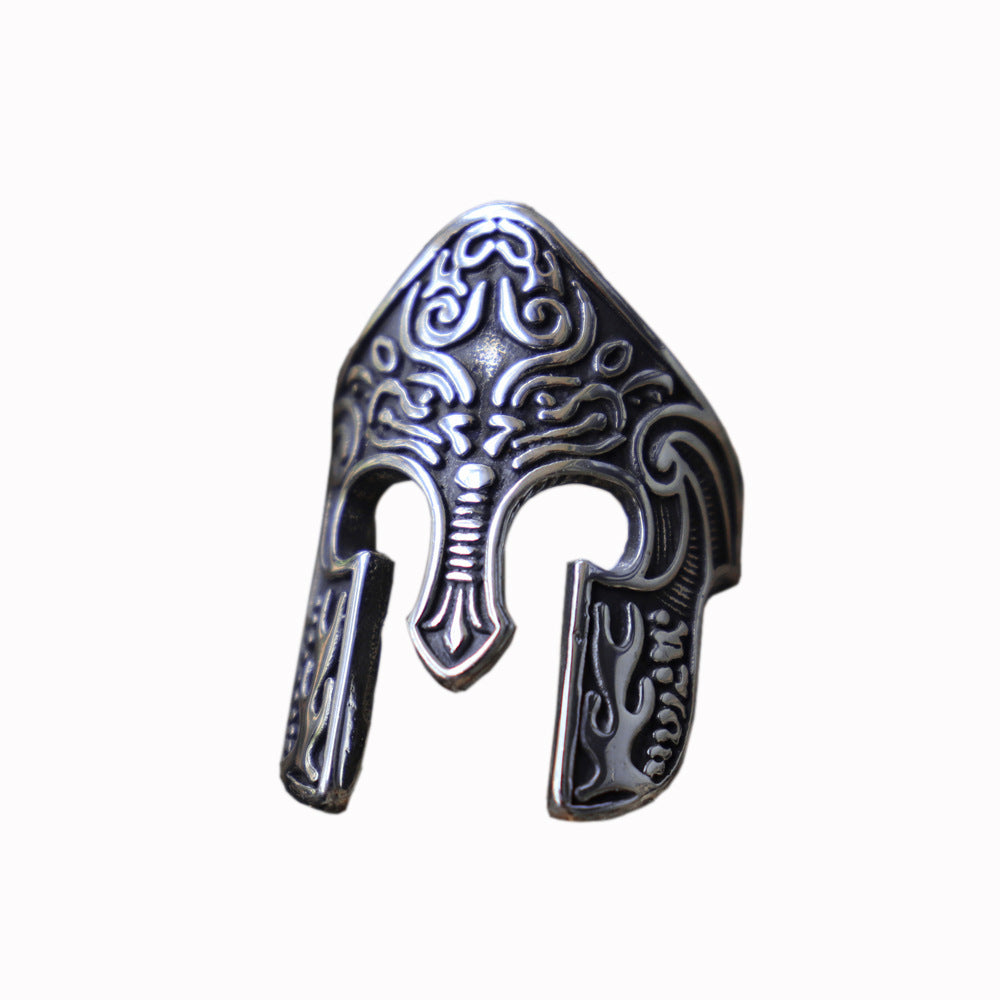 Spartan Gladiator Helmet Ring