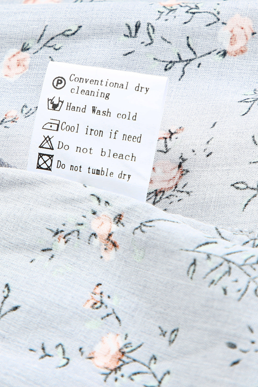 Floral Print Smocked Neck Flounce Sleeveless Shirt