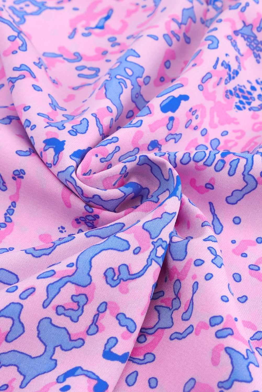 Leopard Print V Neck Sleeveless Top