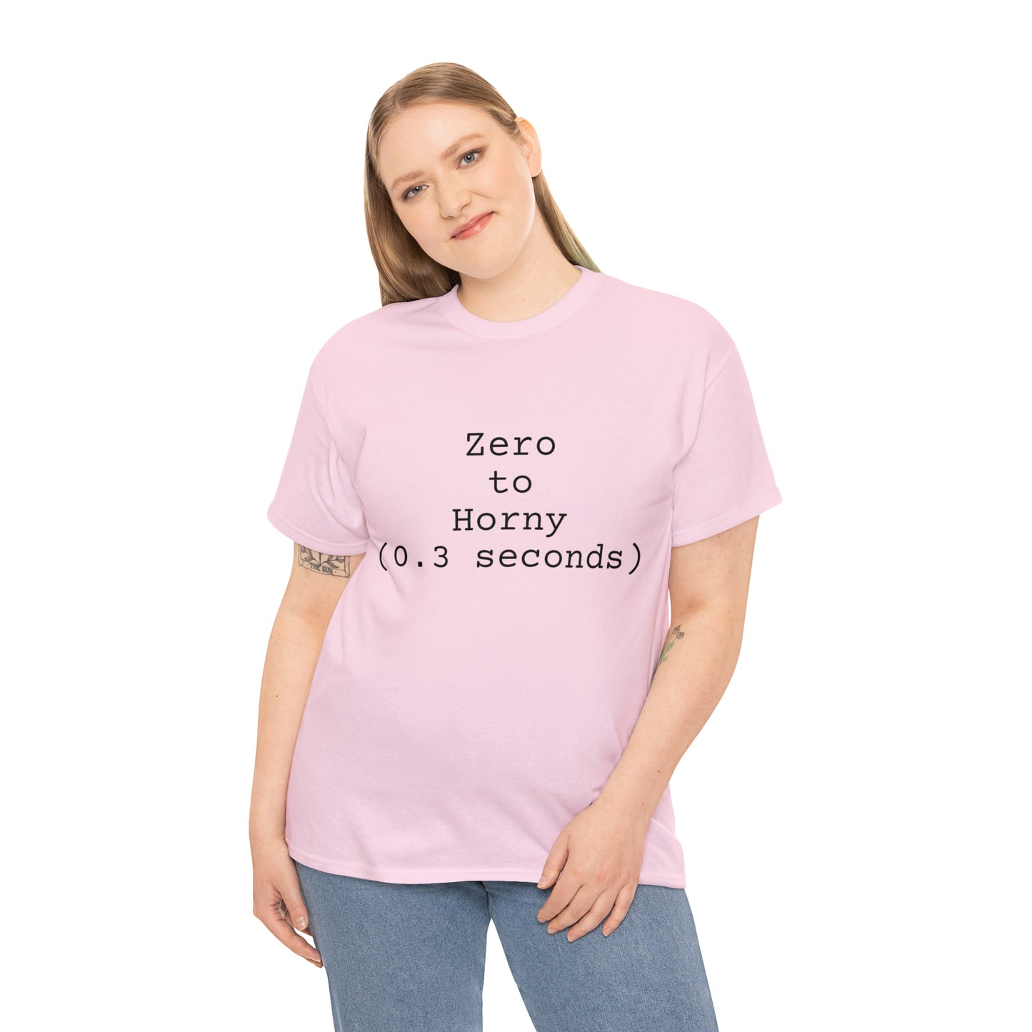 Zero to Horny (0.3 seconds) - Hurts Shirts Collection