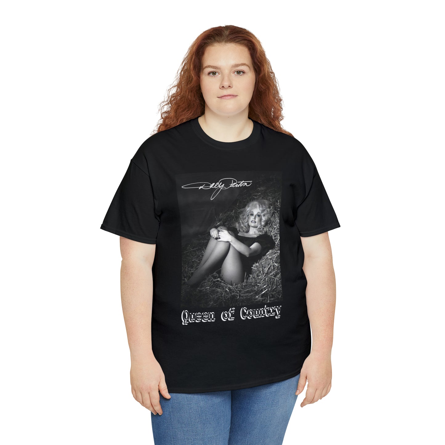 Queen of Country (black shirt) - Hurts Shirts Collection