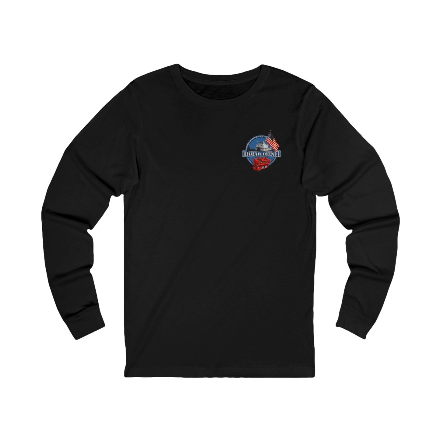 Bomar Diesel Unisex Long Sleeve T-Shirt (Bella + Canvas Brand)