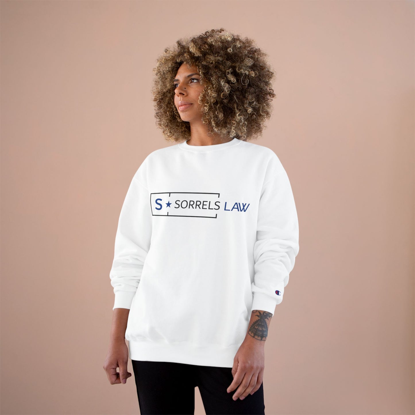 Sorrels Law Champion Sweatshirt - Cozy Legal Professional Apparel