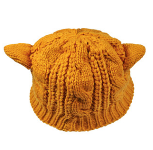Kitty Cat Ears Knitt Cap / Beanie for Winter